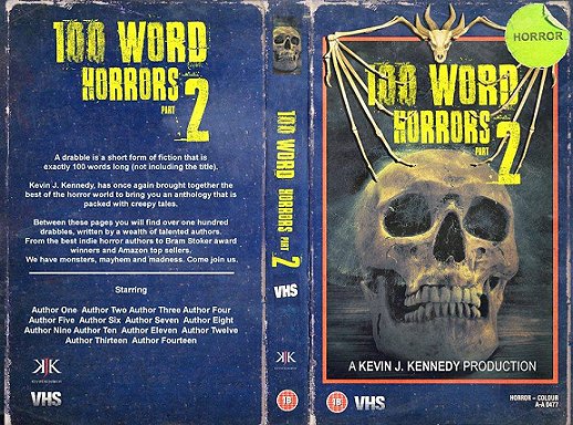 Wraparound cover for 100 Word Horrors Part 2