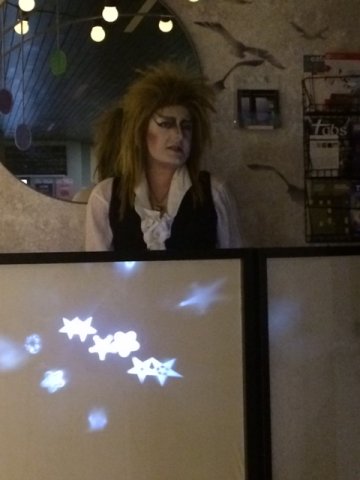 DJ for the evening was The Goblin King himself