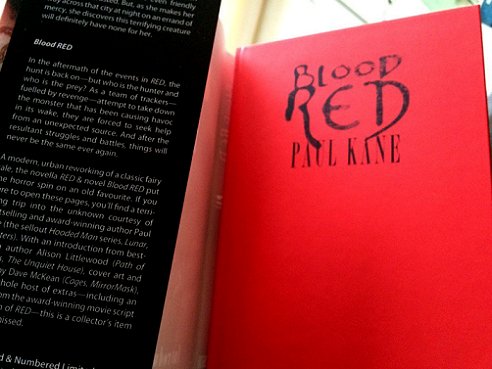 Blood Red, Limited Edition, Paul Kane
