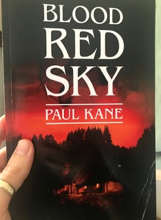 Contributor's copy of Blood Red Sky, by Paul Kane