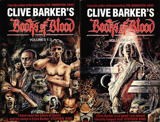 Books of Blood, Clive Barker
