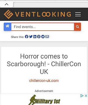 Screenshot - VentLooking - Horror comes to Scarborough - ChillerCon UK