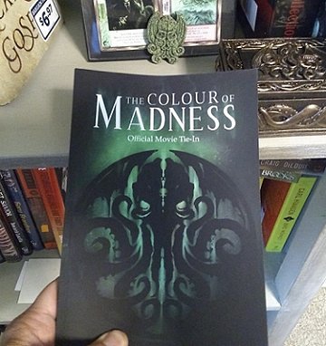 Book cover: The Colour of Madness movie-tie in, by Paul Kane
		  