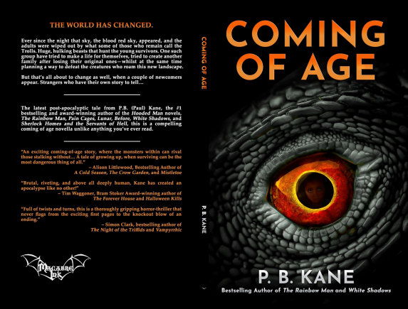 Wraparound cover for Coming of Age by Paul Kane