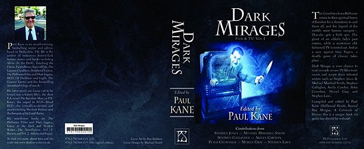 Wraparound image for Dark Mirages, edited by Paul Kane