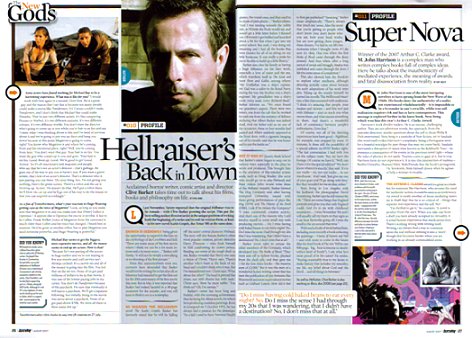 DeathRay Magazine, Hellraiser article