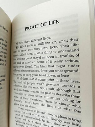 image of title page of story 'Proof of Life'