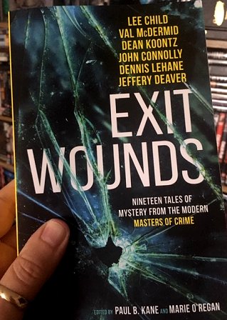 Contributors' copy of Exit Wounds, edited by Paul B Kane and Marie O'Regan
