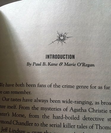 Internal page, Introduction to Exit Wounds, by Paul B. Kane and Marie O'Regan