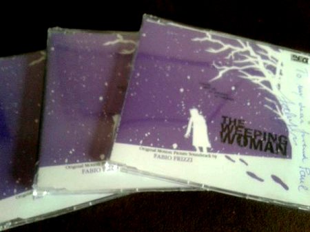 The Weeping Woman CD, music by Fabio Frizzi