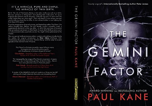 Wraparound cover image for The Gemini Factor by Paul Kane