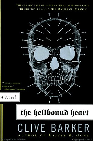 The Hellbound Heart by Clive Barker, Pinhead skull image