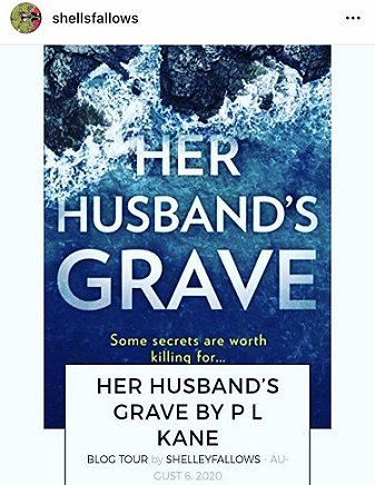 banner image: shellsfallows review of Her Husband's Grave by P L Kane