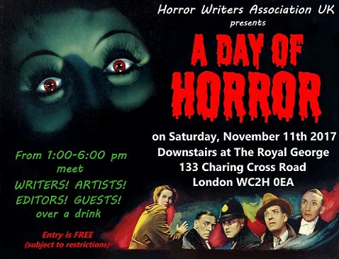 Horror Writers Association UK presents A DAY OF HORROR