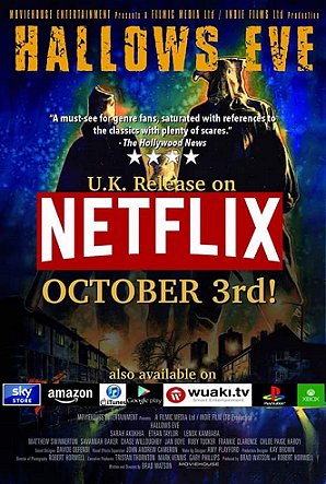 Hallows Eve poster, UK release on Netflix