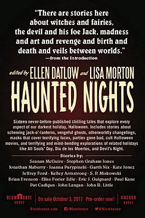 Haunted Nights, edited by Ellen Datlow and Lisa Morton