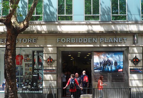 Forbidden Planet Store, London