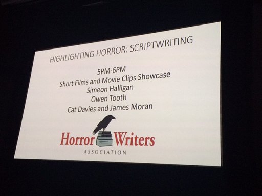Highlighting Horror: Scriptwriting -  Short filmshowcase - Simeon Halligan, Owen Tooth, Cat Davies and James Moran