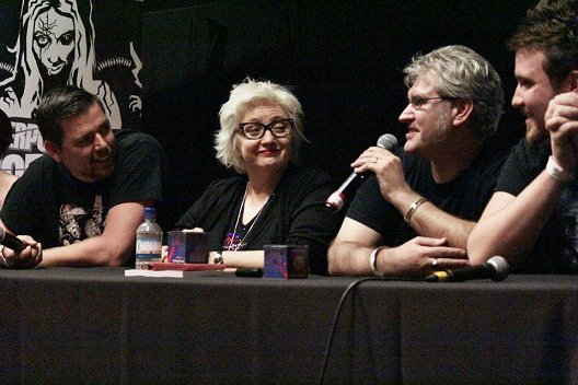 L to R: Gary Smart, Barbie Wilde, Paul Kane and Christopher Griffiths