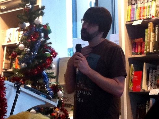 Joe Hill at Waterstones, Liverpool One