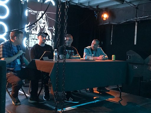 Film panel at Liverpool Horror Festival