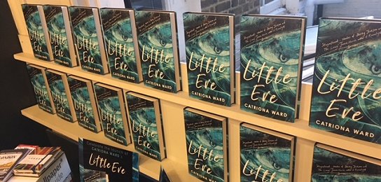 Little Eve by Catriona Ward, display