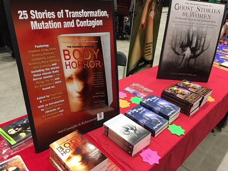 The Mammoth Book of Body Horror, The Mammoth Book of Ghost Stories by Women - Books by Marie O'Regan and Paul Kane for sale at Liverpool HorrorCon