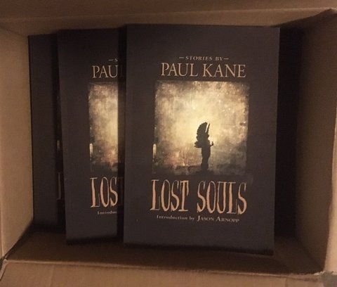 Contributor copies of Lost Souls, by Paul Kane