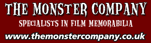 The Monster Company, specialists in film memorabilia