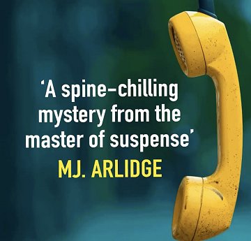 M.J. Arlidge quote 'A spine-chilling mystery from the master of suspense'