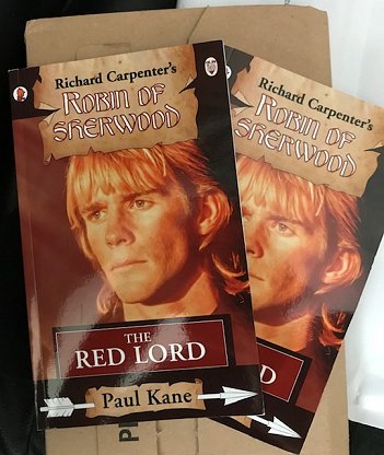 Contributor copies of The Red Lord by Paul Kane