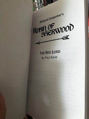 Title page: The Red Lord, by Paul Kane