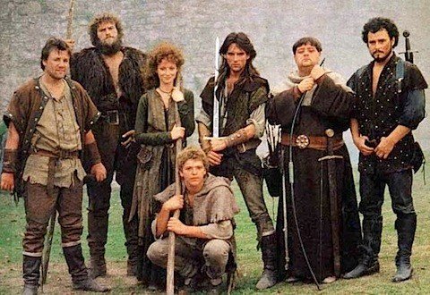 Cast picture of Robin of Sherwood