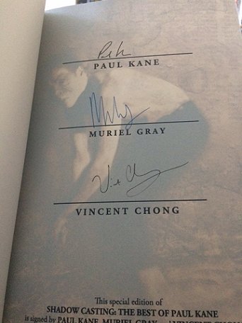 Signed limited edition of Shadow Casting by Paul Kane.
