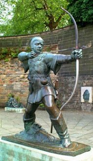 Statue of Robin Hood