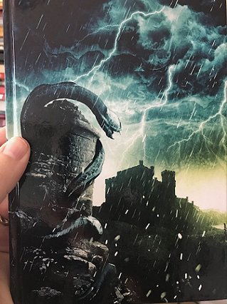 Inner front cover, contributor copy of Storm, by Paul Kane