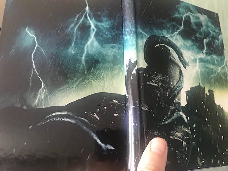 Wraparound cover artwork for The Storm by Paul Kane