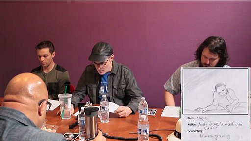 The Torturer table read with storyboard