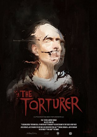The Torturer by Paul Kane, film poster by Antony Galatis
