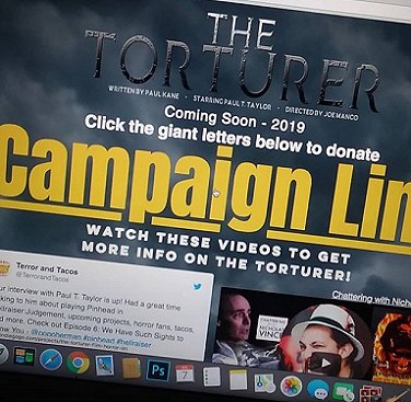 The Torturer campaign poster