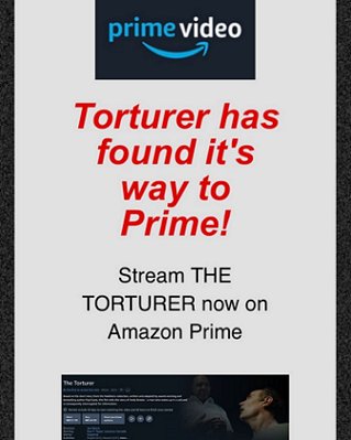 Screenshot: Prime Video - Torturer has found its way to Prime!