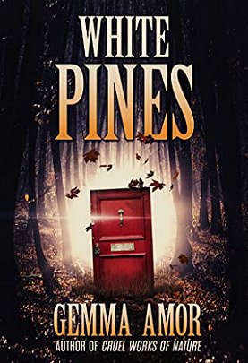 Book cover. White Pines by Gemma Amor